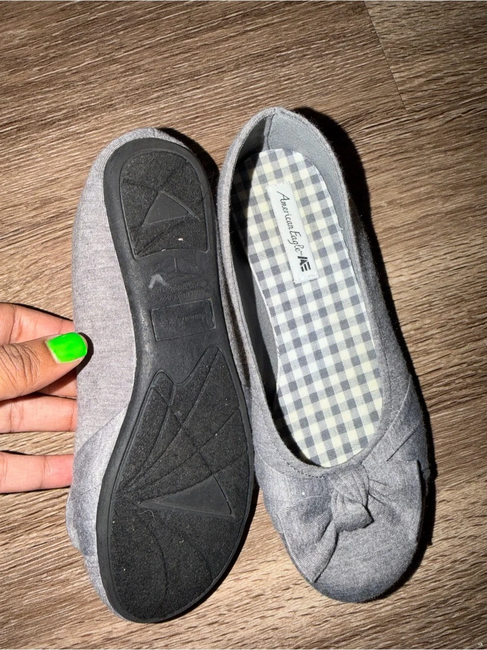 American Eagle Ballet Flats Size 1